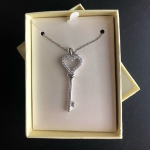 Kay Jewelers Heart & Key Necklace